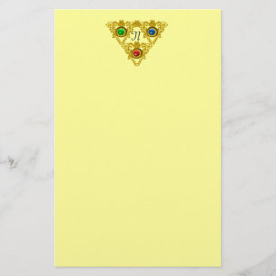Papelería TALISMAN MAGIC ELFIC / TRIÁNGULO ORO Amarillo