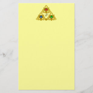 Papelería TALISMAN MAGIC ELFIC / TRIÁNGULO ORO Amarillo