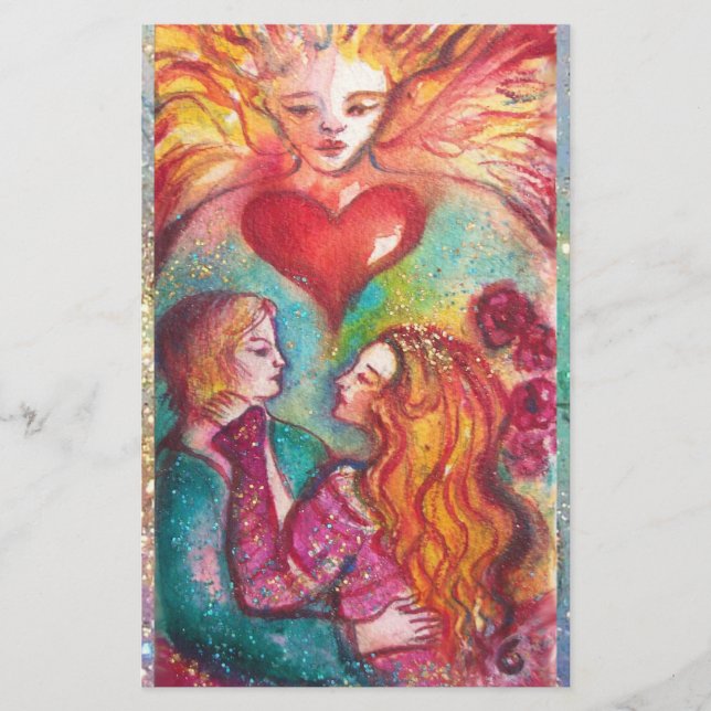 Papelería TAROS DE LAS SOMBRAS PERDIDAS/AMANTES Día de San V (Anverso)