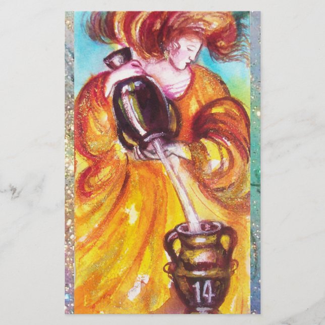 PAPELERÍA TAROS DE LAS SOMBRAS PERDIDAS / LA TEMPERANCIA (Anverso)