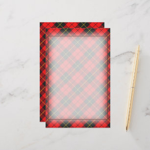 Papelería Tartán Beauty Clan Wallace Scottish Plaid