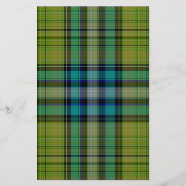 Papelería Tartan Plaid (Anverso)
