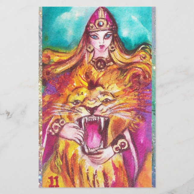 PAPELERÍA TARUTAS DE LAS SOMBRAS PERDIDAS /STRENGHT / FORTIT (Anverso)