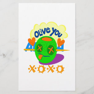 Papelería Te amo XOXO bello y asombroso texto gráfico Arte