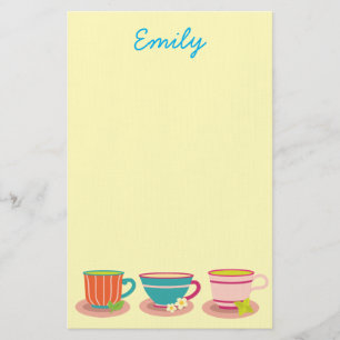 Papelería Té de menta para los amantes del té