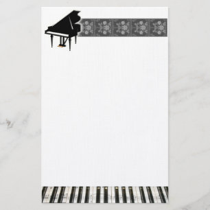 Papelería Teclado de piano de cola