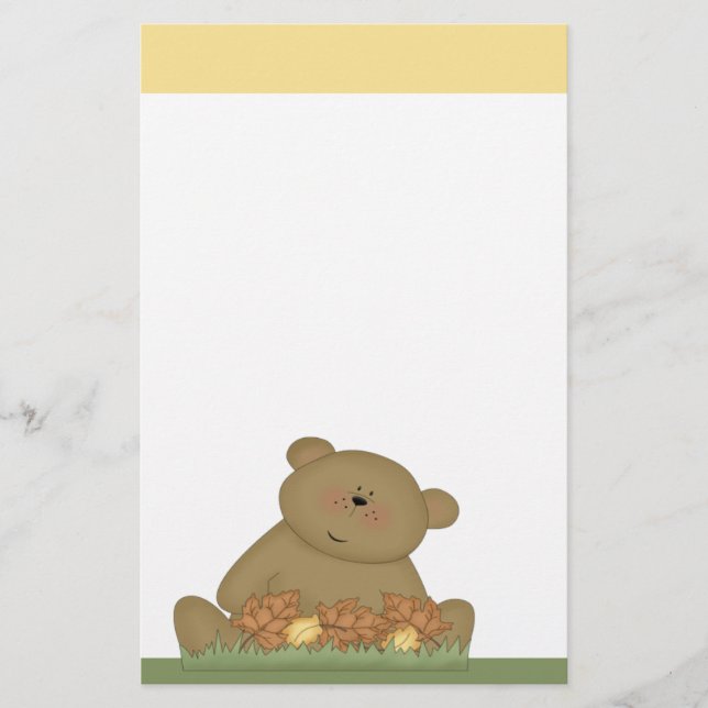 Papelería Teddy Bear (Anverso)