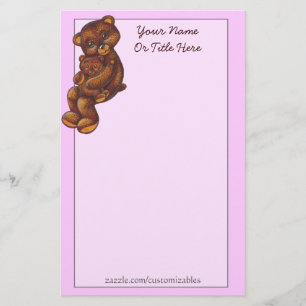 Papelería Teddybear Hug Stationery