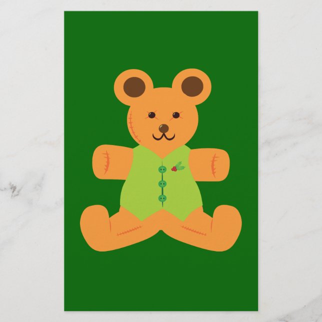 Papelería Teddybear Navidades (Anverso)