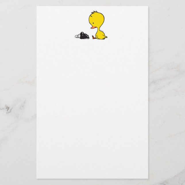 Papelería Teléfono y pato (Anverso)