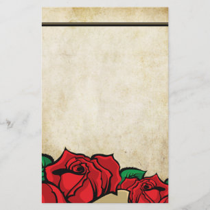 Papelería Tema del tatuaje urbano Rosa