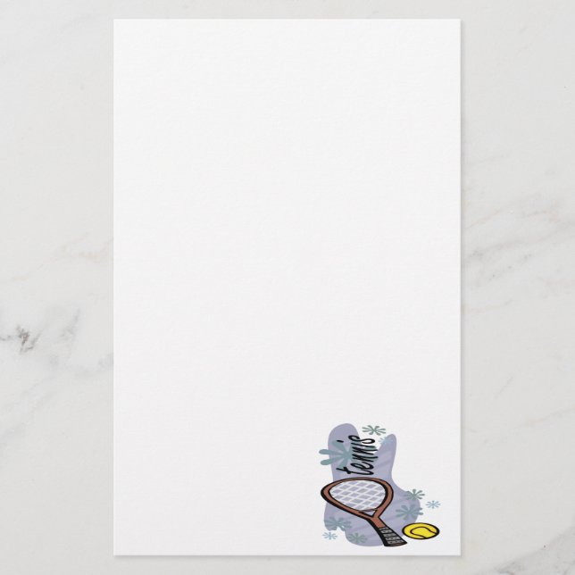 Papelería Tenis (Anverso)