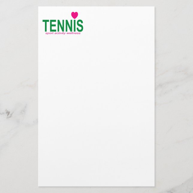 Papelería Tenis (Anverso)