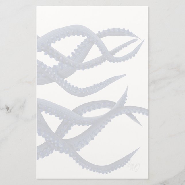 Papelería Tentáculos de pulpo gigantes (Anverso)