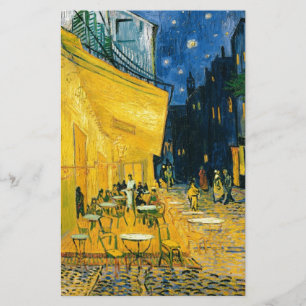 Papelería Terraza del café de Vincent van Gogh el , Place