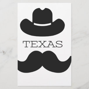 Papelería Texas en blanco
