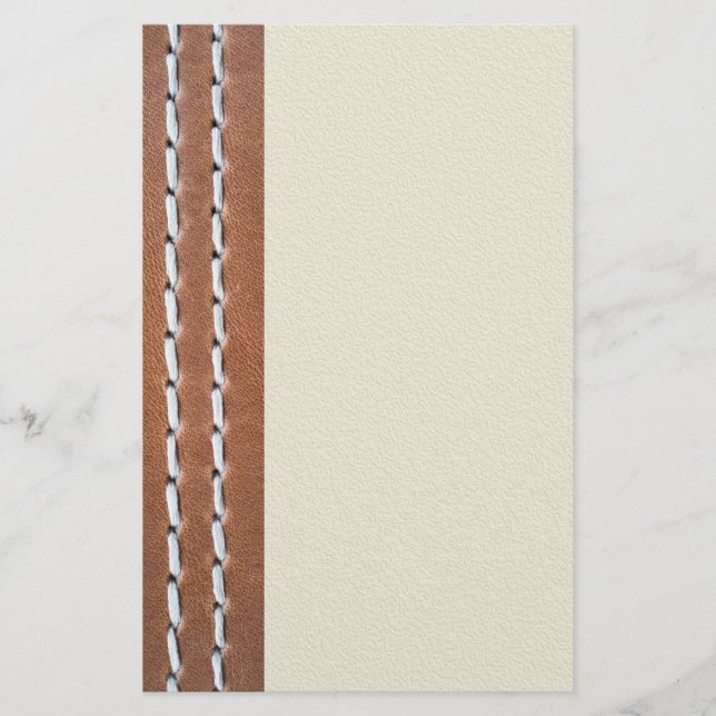 Papelería Textura de cuero (Anverso)