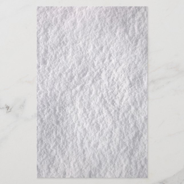 Papelería Textura de nieve compacta (Anverso)