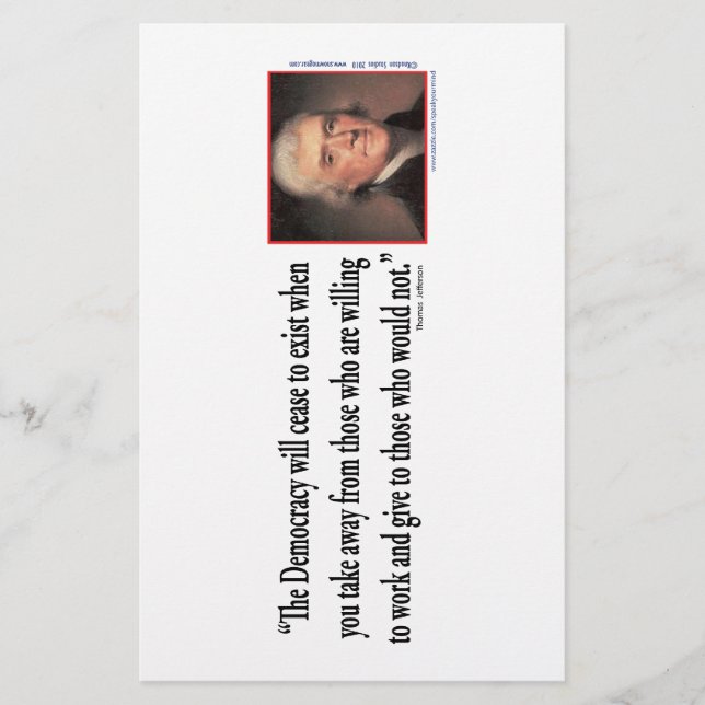 Papelería Thomas Jefferson (Anverso)