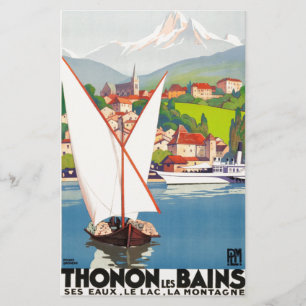 Papelería Thonon Les Bains Viaje Francés Europa