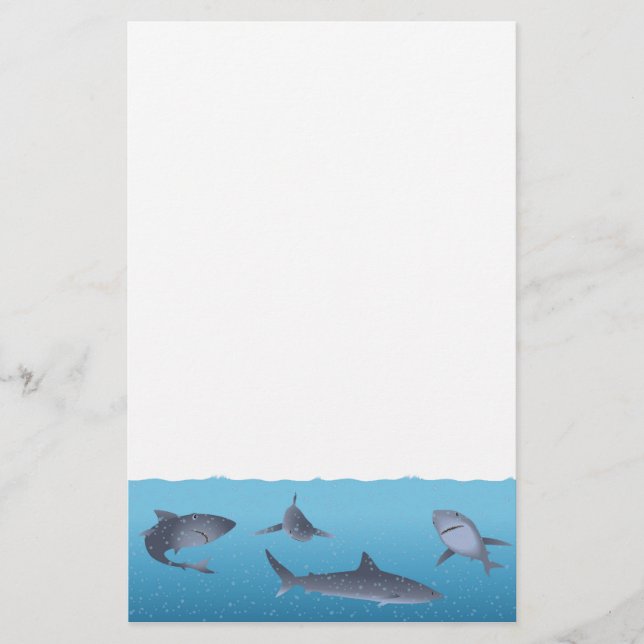 Papelería Tiburones (Anverso)