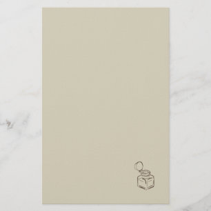 Papelería Tintero de Dark Academia – Biblioteca Vintage Mini