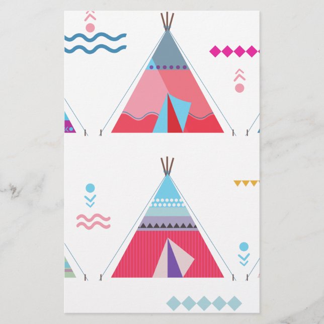 Papelería tipi rosa (Anverso)