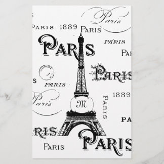 Papelería Tipografía Caligrafía París Francia Torre Eiffel