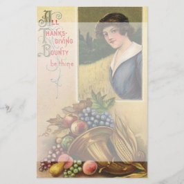 Papelería Todos los benditos de Acción de Gracias sean tuyos