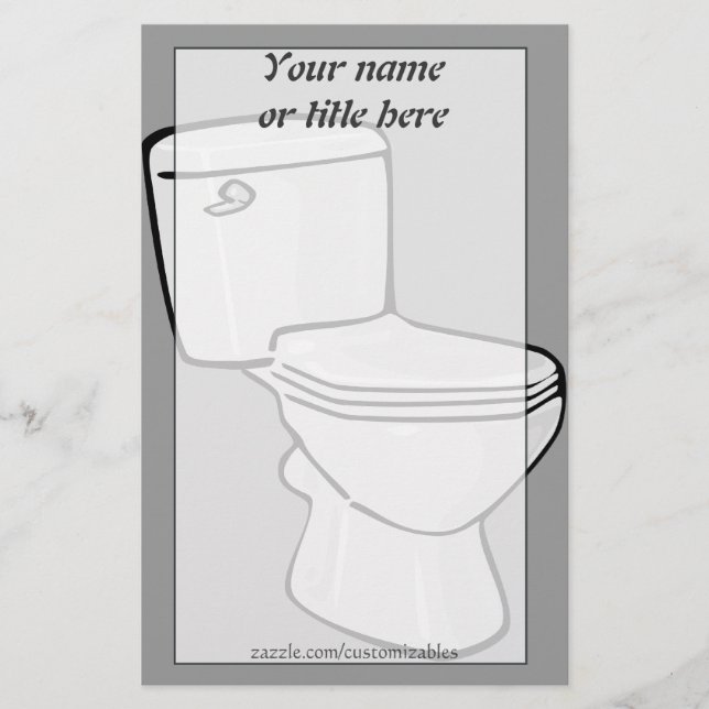 Papelería Toilet Stationery (Anverso)