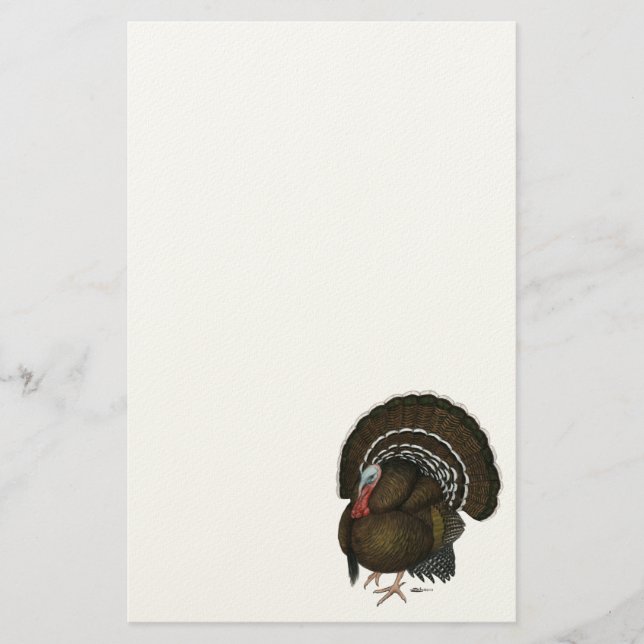 Papelería Tom del bronce de Turquía (Anverso)