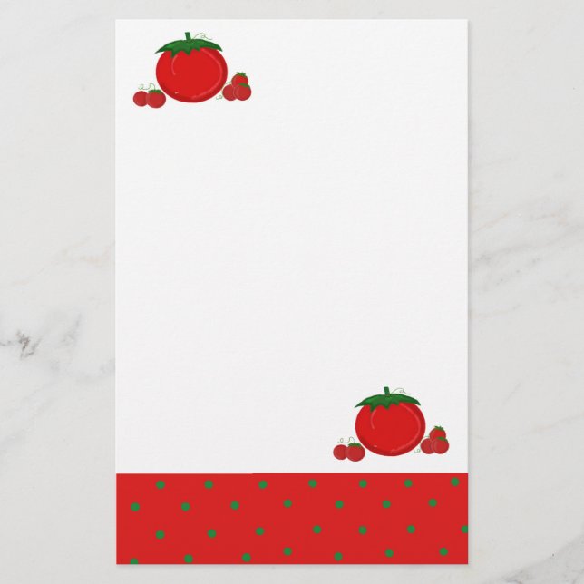 Papelería Tomates Simply Red (Anverso)