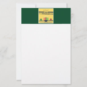 Papelería Tono cálido y celebratorio de Kwanzaa de SlipperyJ