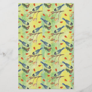 Papelería Toro acuarela, aves acuáticas