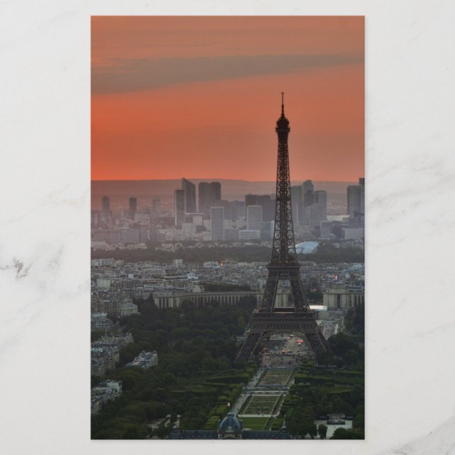Papelería Torre Eiffel París Europa Viajes (Anverso)