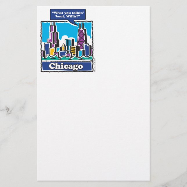 Papelería Torre Willis Tower/Sears (Anverso)