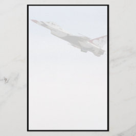 Papelería Tortuga F-16 en vuelo