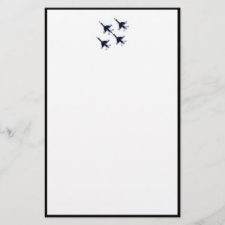 Papelería Tortugas F-16 - Cuatro en formación