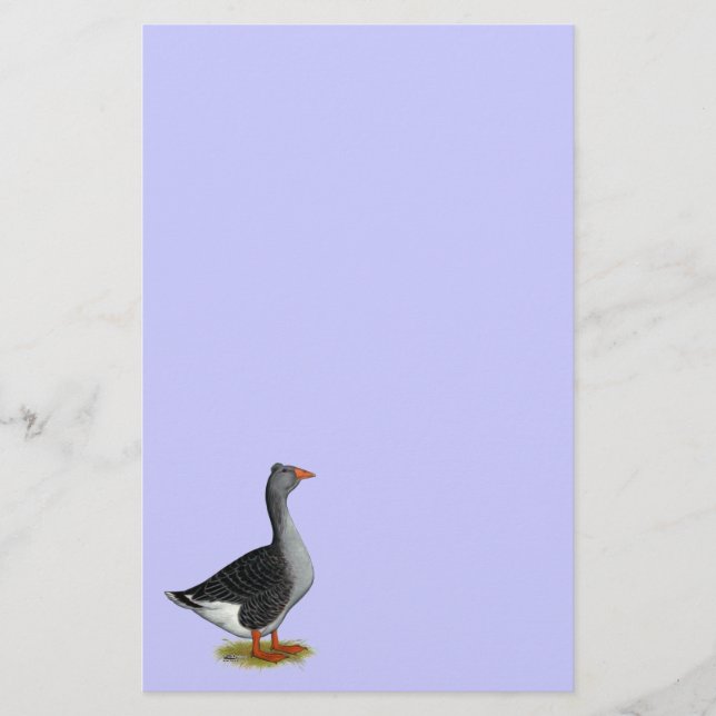Papelería Toulouse Goose (Anverso)