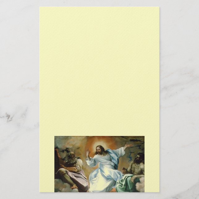 Papelería Transfiguration_by_Lodovico_Carracci. (Anverso)