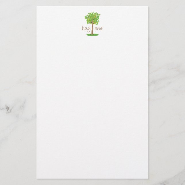 Papelería Tree Hugger (Anverso)