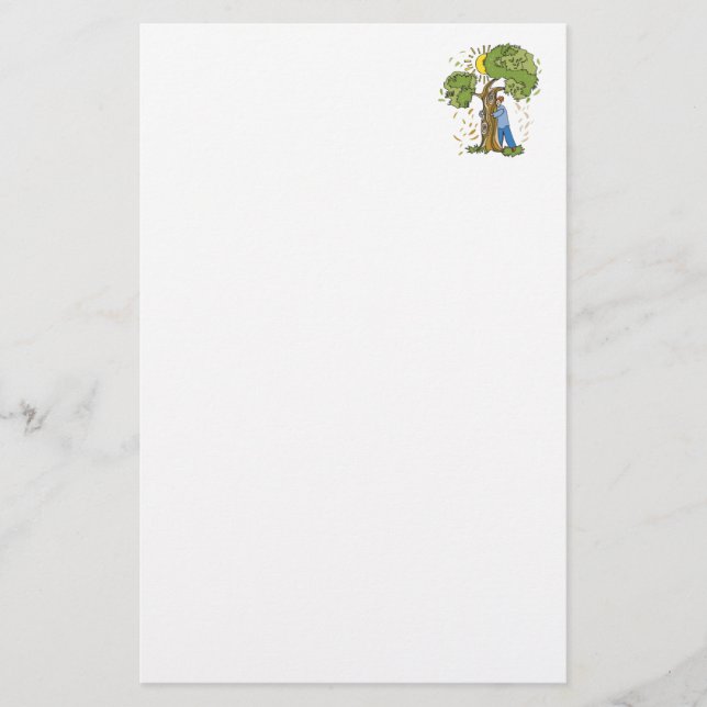 Papelería Tree Hugger (Anverso)