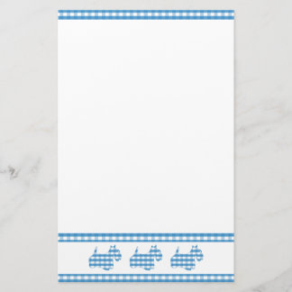 Papelería Tres perros escoceses de Gingham