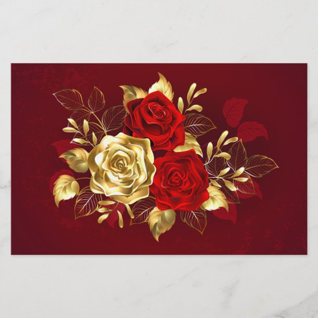 Papelería Tres Rosas Joyas (Anverso)