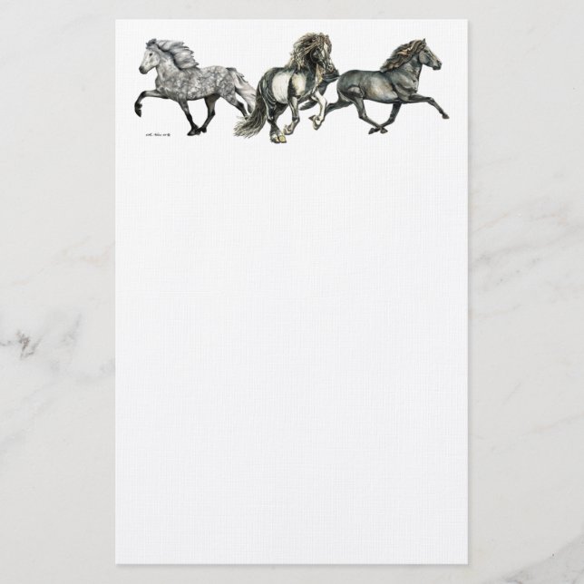 Papelería Trío de islandeses (Anverso)