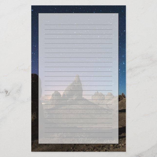 Papelería Trona y la vía láctea (Anverso)