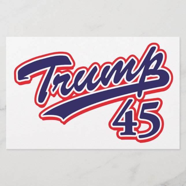 Papelería ¡Trump 45! (Anverso)