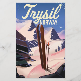 Papelería Trysil Noruega esquí