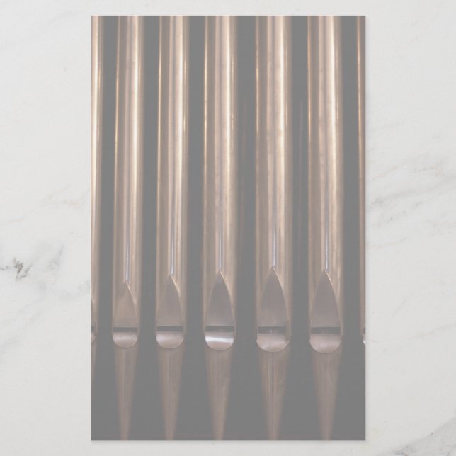 Papelería Tubos de órgano (Anverso)