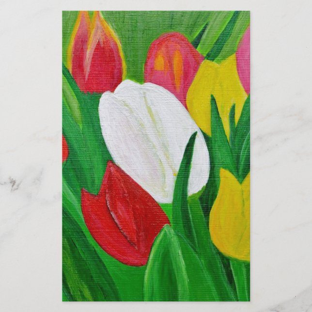 Papelería Tulipanes 2a (Anverso)